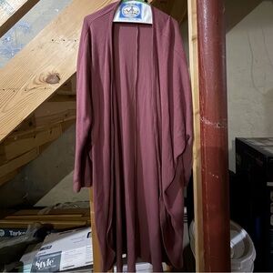 Torrid Mauve long Cardigan